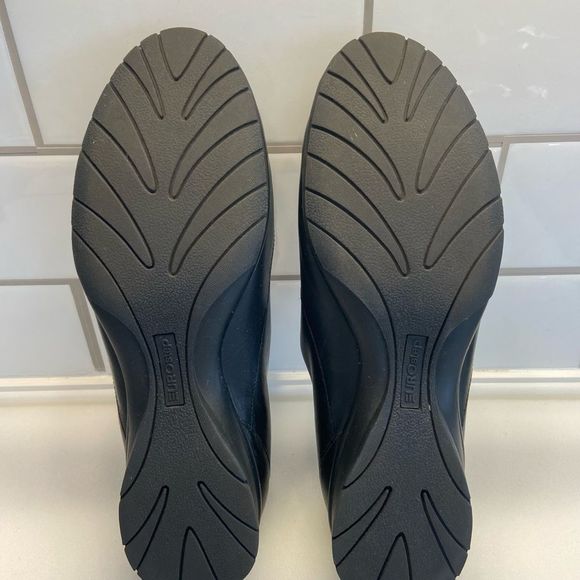 Eurostep Black Leather Shoes PERFECT FOR CULINARY PROFESSIONALS! - Picture 4 of 5